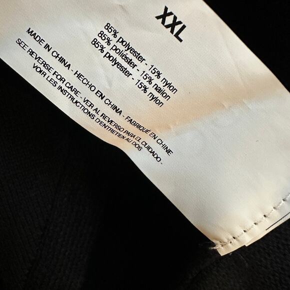 Ella Moss Karla Black Open Lightweight Long Sleeve Knit Cardigan Sweater XXL - Picture 5 of 7